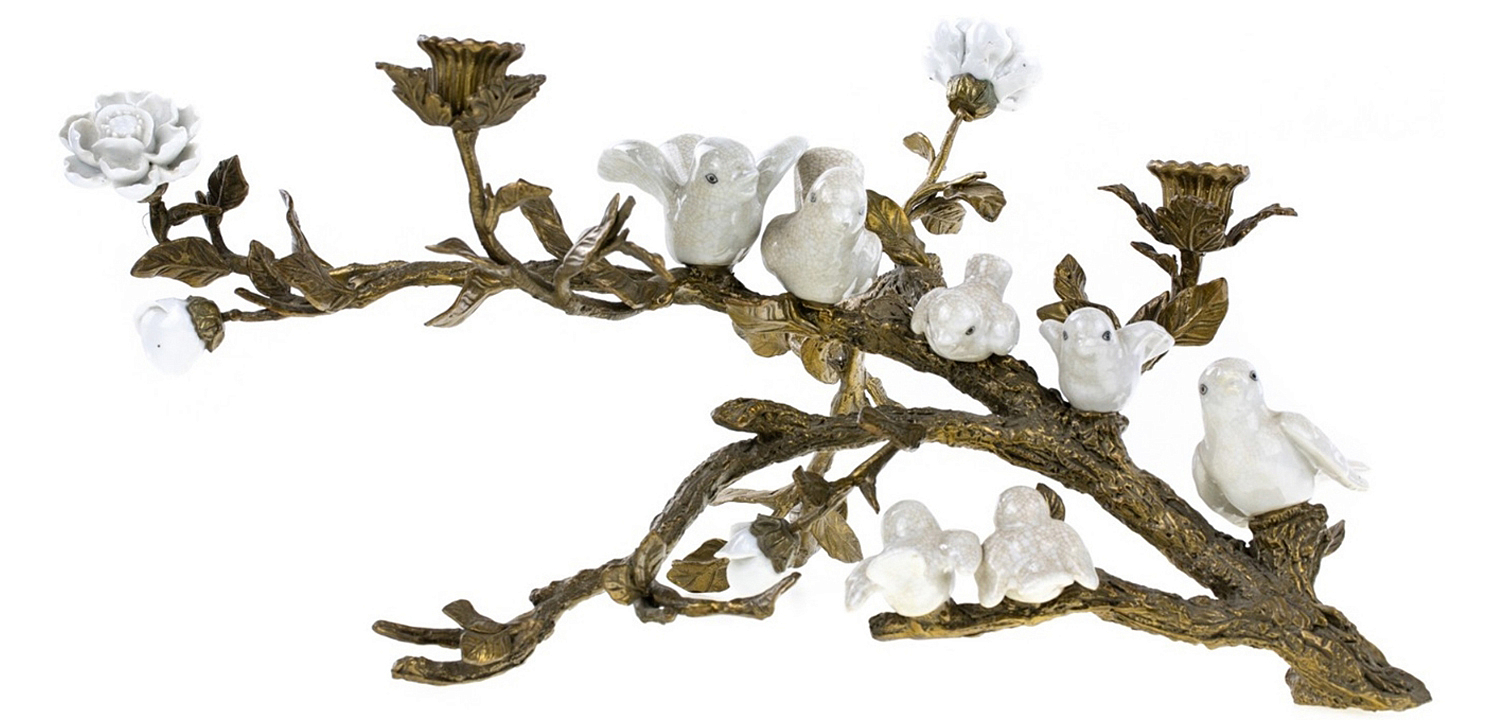 Подсвечник Bronze Branch Candlestick Подсвечник Bronze Branch Candlestick - Loft-Concept в Липецке