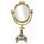 Настольное зеркало в бронзовой рамке Eden Garden варинант исполнения - 1 | Loft Concept в Липецке