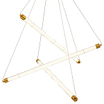 Светодиодная люстра Trumpet Tube Brass  варинант исполнения - 1 | Loft Concept в Липецке