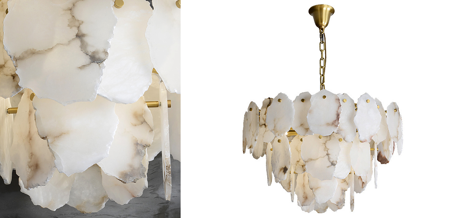 Люстра Lucretia Marble Tiered Chandelier Люстра Lucretia Marble Tiered Chandelier - Loft-Concept в Липецке