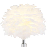 Настольная лампа с перьями Plumage White Table Lamp варинант исполнения - 2 | Loft Concept в Липецке