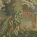 Обои ручная роспись Le Brésil Brume варинант исполнения - 4 | Loft Concept в Липецке