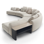 Большой угловой Диван California трансформер с приставными деревянными модулями   варинант исполнения - 2 | Loft Concept в Липецке