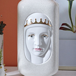 Ваза с золотисто-белыми фрагментами Faces of Imagination варинант исполнения - 5 | Loft Concept в Липецке