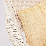 Комплект уличной мебели из ротанга Eloise белый варинант исполнения - 5 | Loft Concept в Липецке