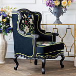 Кресло из натурального бука с изображением птиц и цветов Blooming Birds варинант исполнения - 2 | Loft Concept в Липецке