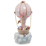 Статуэтка фарфоровая музыкальная Девочка на воздушном шаре Charming Statuette варинант исполнения - 1 | Loft Concept в Липецке