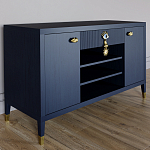 Комод-буфет Elsa Dreams Blue с открытыми полками   варинант исполнения - 2 | Loft Concept в Липецке