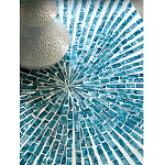 Приставной столик с инкрустацией раковинами устриц Bone Inlay варинант исполнения - 3 | Loft Concept в Липецке