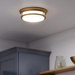 Потолочный светильник с белым матовым стеклянным плафоном в форме перевернутого конуса Hinkley варинант исполнения - 7 | Loft Concept в Липецке