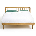 Кровать из массива дуба с пружинным блоком Mateta варинант исполнения - 2 | Loft Concept в Липецке