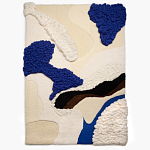 Ковер ручной работы Electric blue and popcorn варинант исполнения - 1 | Loft Concept в Липецке