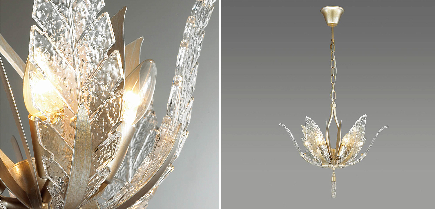 Люстра Glass Petals Chandelier 50 Люстра Glass Petals Chandelier 50 - Loft-Concept в Липецке