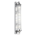  Бра для ванных комнат вертикальное с длинным прозрачным рифленым плафоном Feiss варинант исполнения - 1 | Loft Concept в Липецке