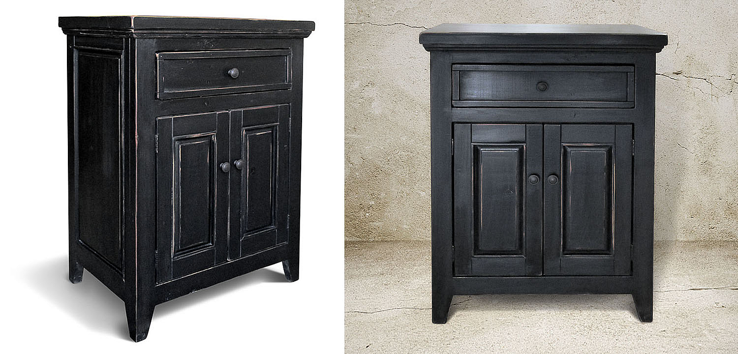 Комод в стиле прованс Geronimo Provence HARMONIE Weathered Charcoal Черный Комод в стиле прованс Geronimo Provence HARMONIE Weathered Charcoal Черный - Loft-Concept в Липецке