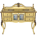 Комод деревянный Illustration of flowers варинант исполнения - 1 | Loft Concept в Липецке