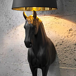 Horse Statue Floor Lamp Большой светильник Черная Лошадь варинант исполнения - 2 | Loft Concept в Липецке