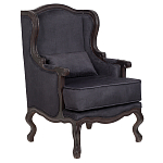Кресло George Grand Armchair black velour варинант исполнения - 1 | Loft Concept в Липецке