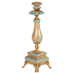 Подсвечник из фарфора с бронзовыми элементами Eden Garden варинант исполнения - 1 | Loft Concept в Липецке