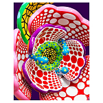 Книга по искусству Yayoi Kusama: I Spend Each Day Embracing Flowers варинант исполнения - 1 | Loft Concept в Липецке