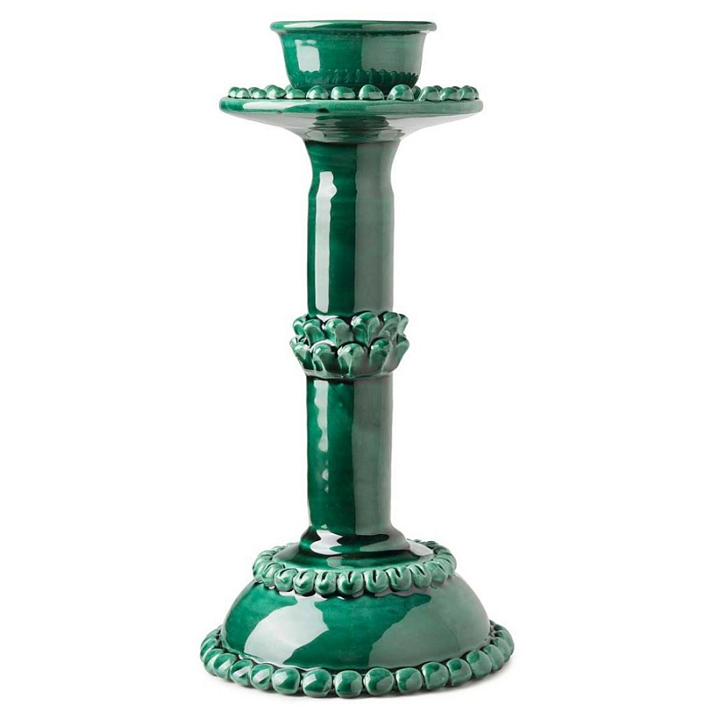 Подсвечник Candleholder Round Зеленый Подсвечник Candleholder Round Зеленый в Липецке | Loft Concept