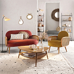 Зеркало из ротанга и сизаля WICKER MIRROR 100 варинант исполнения - 4 | Loft Concept в Липецке