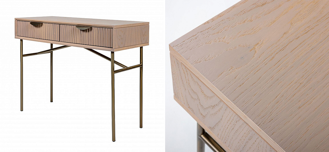 Консоль Antique Order Бежевый Шпон Дуба Консоль Antique Order Бежевый Шпон Дуба - Loft-Concept в Липецке