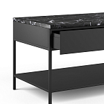ТВ-тумба с мраморной столешницей Vayo Marble TV Stand варинант исполнения - 4 | Loft Concept в Липецке