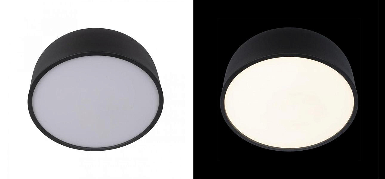 Светильник потолочный круглый Color cup Black Светильник потолочный круглый Color cup Black - Loft-Concept в Липецке