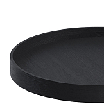 Cross W поднос из массива дуба чёрного цвета варинант исполнения - 1 | Loft Concept в Липецке