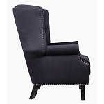 Кресло Charlie Armchair black velour варинант исполнения - 2 | Loft Concept в Липецке