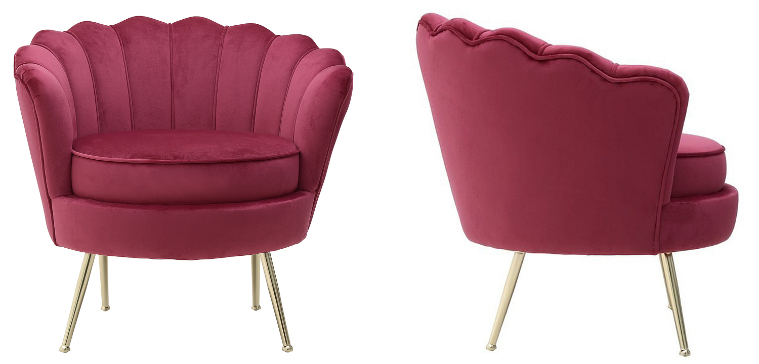 Кресло Gracia Fan Crimson Кресло Gracia Fan Crimson - Loft-Concept в Липецке