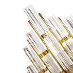 Бра стеклянное с золотым каркасом Luxxu Modern варинант исполнения - 1 | Loft Concept в Липецке