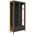 Витрина стеклянная из массива бука Tasteful Furniture варинант исполнения - 1 | Loft Concept в Липецке