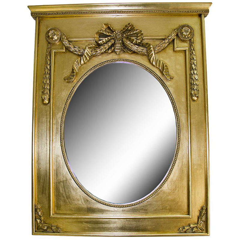 Зеркало Oval in Massive Golden Frame Золотой в Липецке | Loft Concept 
