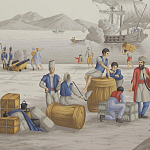 Обои ручная роспись Views of Italy Charvet варинант исполнения - 1 | Loft Concept в Липецке