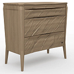 Комод из массива дуба с 3-мя ящиками Tasteful Furniture варинант исполнения - 1 | Loft Concept в Липецке