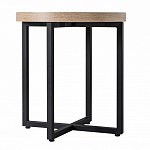 Стол журнальный круглый в стиле лофт Urban Style Space 2 варинант исполнения - 2 | Loft Concept в Липецке