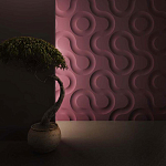 Гипсовая 3D Панель M-25 варинант исполнения - 2 | Loft Concept в Липецке