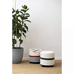 Пуф с плетеной светло-бежевой обивкой Serene Holidays варинант исполнения - 4 | Loft Concept в Липецке