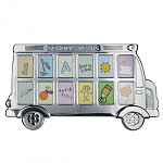 Фоторамка детская Childhood Corner Bus 12 фото варинант исполнения - 1 | Loft Concept в Липецке