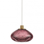 Подвесной светильник с прозрачным стеклянным плафоном округлой формы Effervia  варинант исполнения - 1 | Loft Concept в Липецке