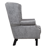 Кресло Charlie Armchair grey velour варинант исполнения - 2 | Loft Concept в Липецке