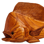 Статуэтка деревянная в виде рыбы Fish of the World варинант исполнения - 2 | Loft Concept в Липецке