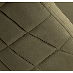 Стул велюровый хаки на золотистых металлических ножках Vendramin Chair варинант исполнения - 4 | Loft Concept в Липецке