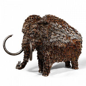 Статуэтка из стали Мамонт