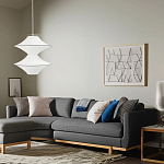 Подвесной вязаный белый светильник «Звезда Востока 02» варинант исполнения - 1 | Loft Concept в Липецке