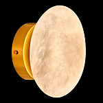 Бра в форме диска из натурального камня Cryptocrystalline Stone варинант исполнения - 5 | Loft Concept в Липецке