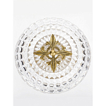 Конфетница из прозрачного рельефного стекла Eden Garden варинант исполнения - 3 | Loft Concept в Липецке