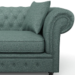 Мебельная ткань Шенилл бирюзовый цвет 138 см T4-31 варинант исполнения - 3 | Loft Concept в Липецке